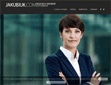 Tablet Screenshot of jakubiuk.com